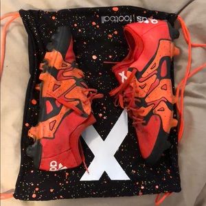 Adidas “X” soccer cleats